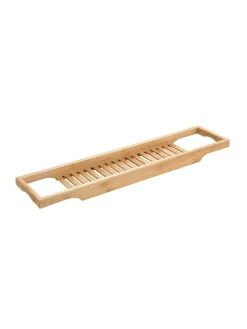 Wenko Badaccessoires<Badewanneneinlage in Hellbraun - (B)70 x (H)4,5 x (T)16 cm