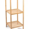 Alpina Badmöbel|Badezimmermöbel<Badezimmerregal in Hellbraun - (B)33 x (H)77,5 x (T)32 cm