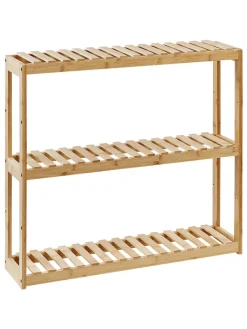 Beliani Badmöbel<Badezimmerregal PADUCAH in Braun - (W) 60 x (H) 54 x (L) 15 cm