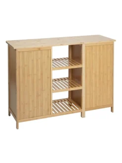 MCW Badezimmermöbel<Badezimmerschrank B18 mit 2 Türen