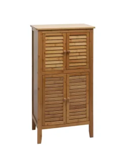 MCW Badezimmermöbel<Badezimmerschrank B18 mit 4 Türen