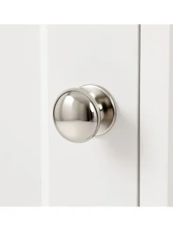 relaxdays Badmöbel|Badezimmermöbel<Badezimmerschrank in Weiß - (B)18 x (H)80 x (T)20 cm