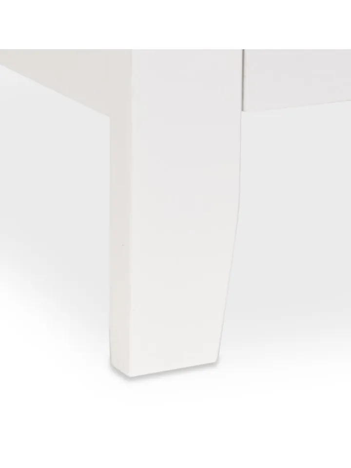 relaxdays Badmöbel<Badezimmerschrank in Weiß - (B)50 x (H)92 x (T)25,5 cm