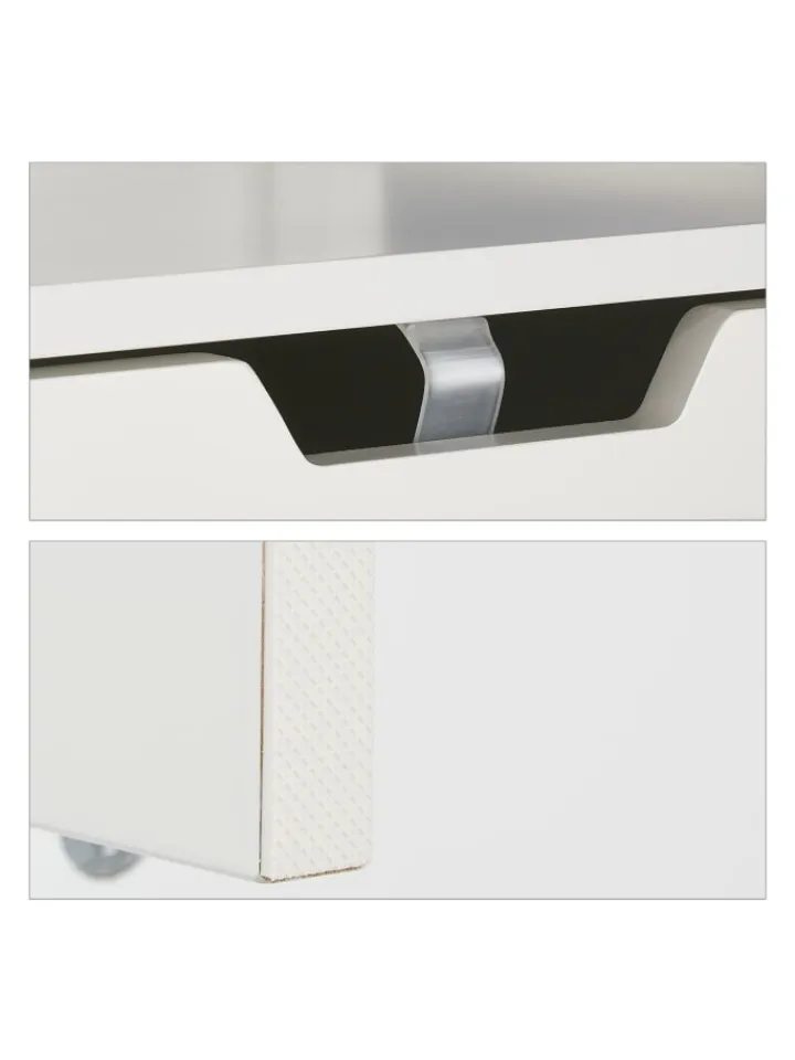 relaxdays Badmöbel<Badezimmerschrank in Weiß - (B)30 x (H)144 x (T)30 cm