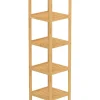 Schütte Badmöbel|Badezimmermöbel<Badezimmer-Standregal in Hellbraun - (B)33 x (H)140 x (T)33 cm