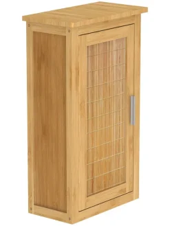 Schütte Badmöbel|Badezimmermöbel<Badezimmer-Wandschrank in Hellbrau - (B)40 x (H)70 x (T)20 cm