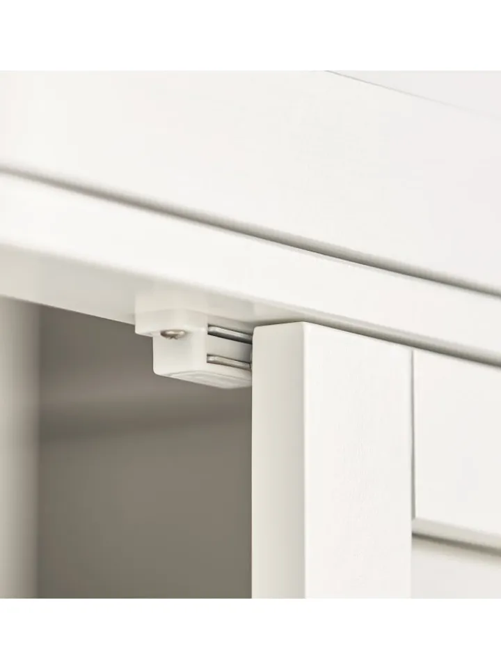 SoBuy Badezimmermöbel<Badkommode in Weiß - (B)60 x (H)87 x (T)35cm