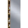 VCM Badmöbel|Badezimmermöbel<Badmöbel Spiegelschrank Spiegel Flandu XL in Honig-Eiche