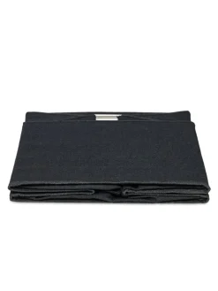 relaxdays Wäschekörbe & -Ständer<Badregal mit Wäschekorb in Natur/ Schwarz - (B)40 x (H)95 x (T)30 cm