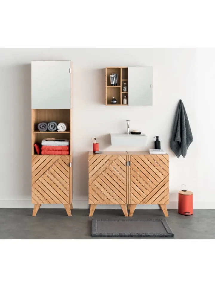 5five Simply Smart Badmöbel|Badezimmermöbel<Badschrank in braun