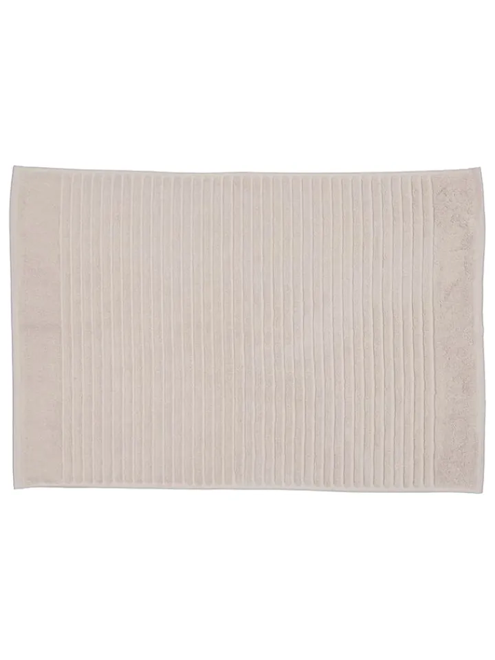 avance Badtextilien|Badtextilien<Badvorleger in Beige - (L)75 x (B)50 cm