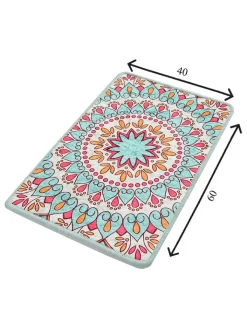 Colourful Cotton Badtextilien|Badtextilien<Badvorleger "Royal" in Bunt