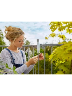 Gardena Gartendekoration<Balkonhalterung "Click Up" in Weiß