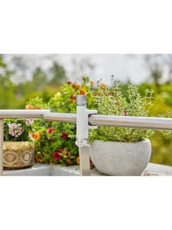 Gardena Gartendekoration<Balkonhalterung "Click Up" in Weiß