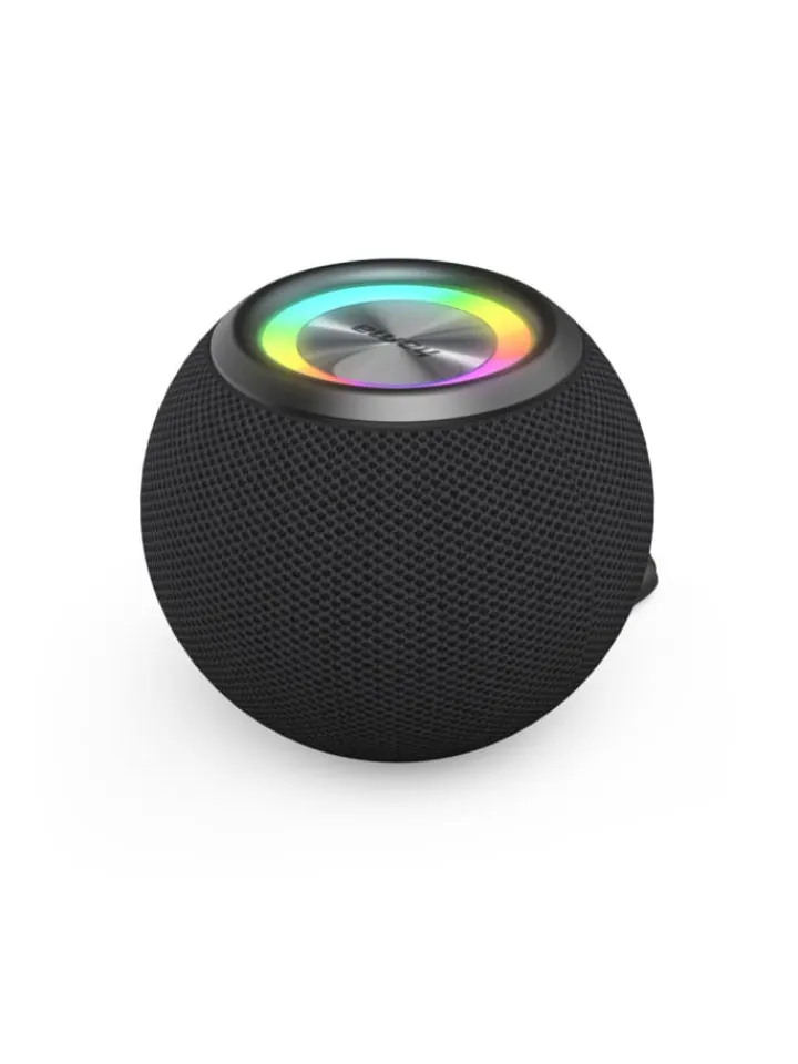 Hama Tv & Audio<Ball Shape Speaker Bluetooth Lautsprecher, 5 LED in Schwarz