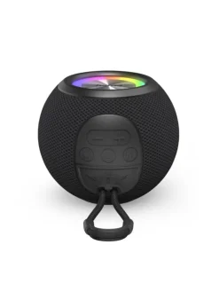 Hama Tv & Audio<Ball Shape Speaker Bluetooth Lautsprecher, 5 LED in Schwarz
