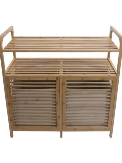 MCW Badezimmermöbel<Bambus Badezimmerschrank N83