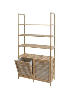 MCW Badezimmermöbel<Bambus Badezimmerschrank N83