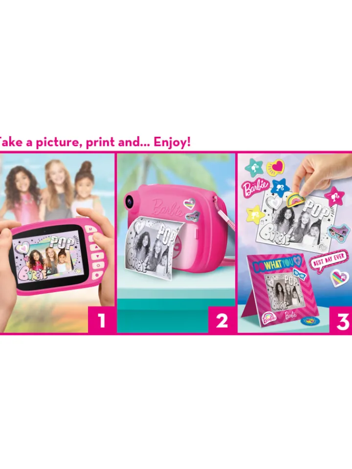 LISCIANI Foto & Video<Barbie Print Cam Sofortbildkamera Kamera in pink