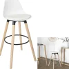 Ethnical Life Sitzmöbel<Barhocker in Weiß - (B)37 x (H)91 x (T)41 cm