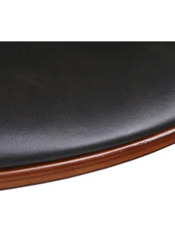 chairs for all Sitzmöbel<Barhocker "Reno" in Schwarz/ Hellbraun - (B)52,5 x (H)118 x (T)51 cm