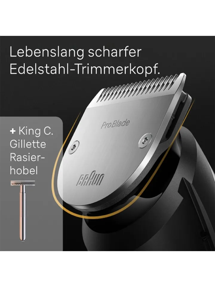 Braun Technik|Pflege & Gesundheit<Barttrimmer "Series 9 - BT9420" in Schwarz