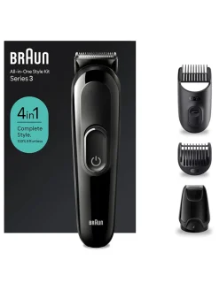 Braun Technik|Pflege & Gesundheit<Barttrimmer "Series 3 - SK3400 Styling Kit" in Schwarz