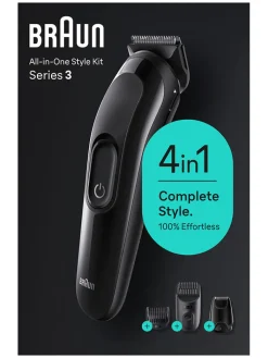 Braun Technik|Pflege & Gesundheit<Barttrimmer "Series 3 - SK3400 Styling Kit" in Schwarz