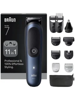 Braun Technik|Pflege & Gesundheit<Barttrimmer ''Series 7 All-In-One'' in Dunkelblau