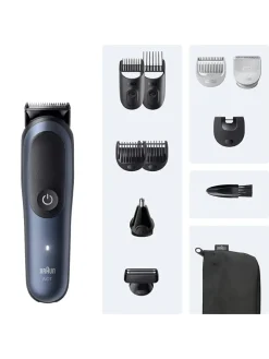 Braun Technik|Pflege & Gesundheit<Barttrimmer ''Series 7 All-In-One'' in Dunkelblau