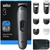 Braun Technik|Pflege & Gesundheit<Barttrimmer ''Series 3 All-In-One'' in Schwarz