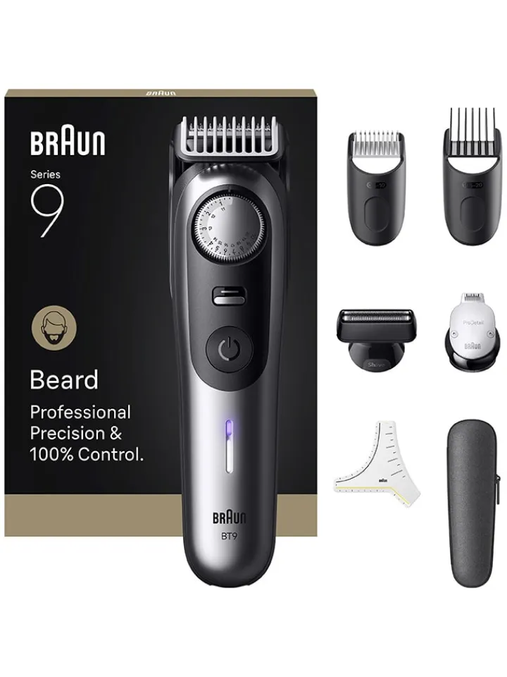 Braun Technik|Pflege & Gesundheit<Barttrimmer ''Series 9'' in Chrom