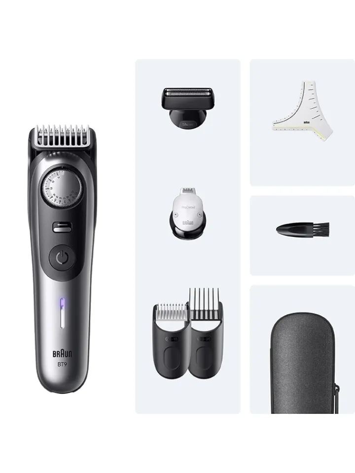 Braun Technik|Pflege & Gesundheit<Barttrimmer ''Series 9'' in Chrom