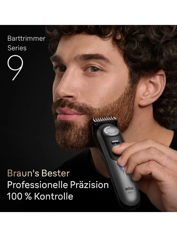 Braun Technik|Pflege & Gesundheit<Barttrimmer ''Series 9'' in Chrom