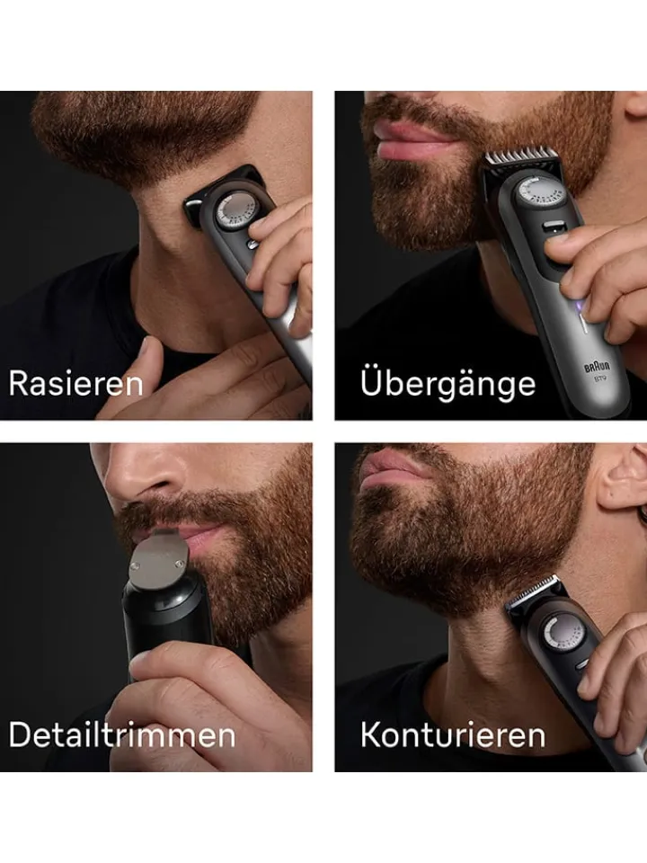 Braun Technik|Pflege & Gesundheit<Barttrimmer ''Series 9'' in Chrom