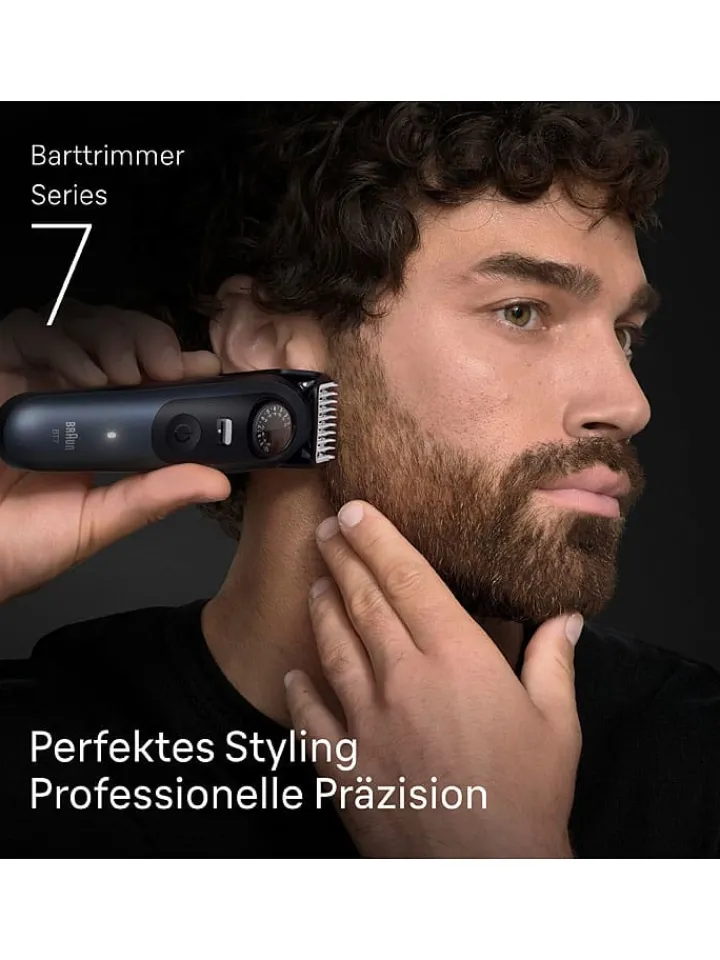 Braun Technik|Pflege & Gesundheit<Barttrimmer ''Series 7'' in Dunkelblau