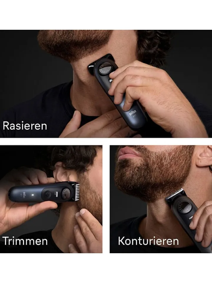 Braun Technik|Pflege & Gesundheit<Barttrimmer ''Series 7'' in Dunkelblau