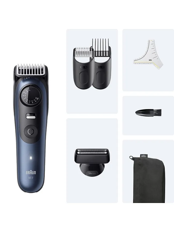 Braun Technik|Pflege & Gesundheit<Barttrimmer ''Series 7'' in Dunkelblau