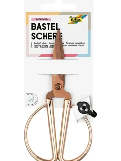 folia PAPER Kreativbedarf & Do-It-Yourself<Bastelschere in Rosegold