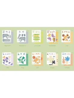 Edukalu Kreativbedarf & Do-It-Yourself<Bastelset "Origami - Animals" - ab 5 Jahren