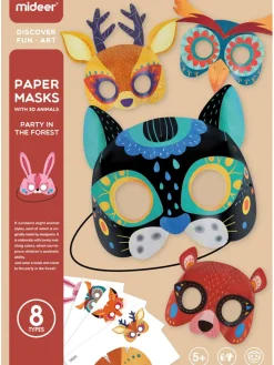 Edukalu Kreativbedarf & Do-It-Yourself<Bastelset "Tiermasken" - ab 5 Jahren