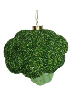 Kersten Weihnachtsschmuck<Baumschmuck "Broccoli" in Grün - (H)10 cm