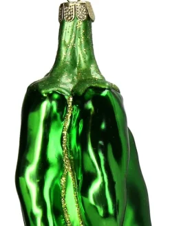 Kersten Weihnachtsschmuck<Baumschmuck "Chili Pepper" in Grün - (H)14,6 cm