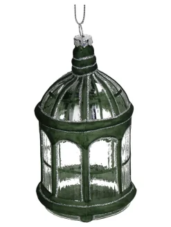 Kersten Weihnachtsschmuck<Baumschmuck "Chinese Pavillion" in Grün - (H)13 cm