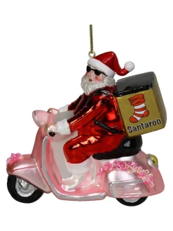 Kersten Weihnachtsschmuck<Baumschmuck "Delivery Santaroo" in Bunt - (H)11 cm