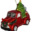 Kersten Weihnachtsschmuck<Baumschmuck "Gift Delivery" in Rot/ Grün - (H)14,6 cm