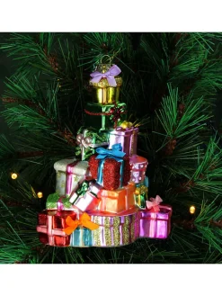 Kersten Weihnachtsschmuck<Baumschmuck "Gift Stack" in Bunt - (H)11,5 cm