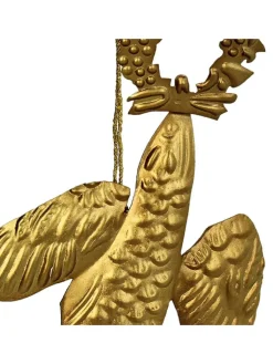 Kersten Weihnachtsschmuck<Baumschmuck "Hanging Bird" in Gold - (H)21 cm