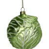 Kersten Weihnachtsschmuck<Baumschmuck "Iceberg Salad" in Grün - Ø 9 cm