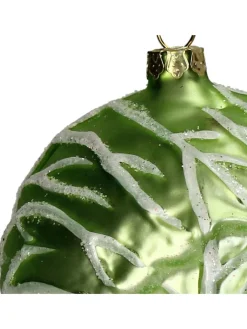 Kersten Weihnachtsschmuck<Baumschmuck "Iceberg Salad" in Grün - Ø 9 cm